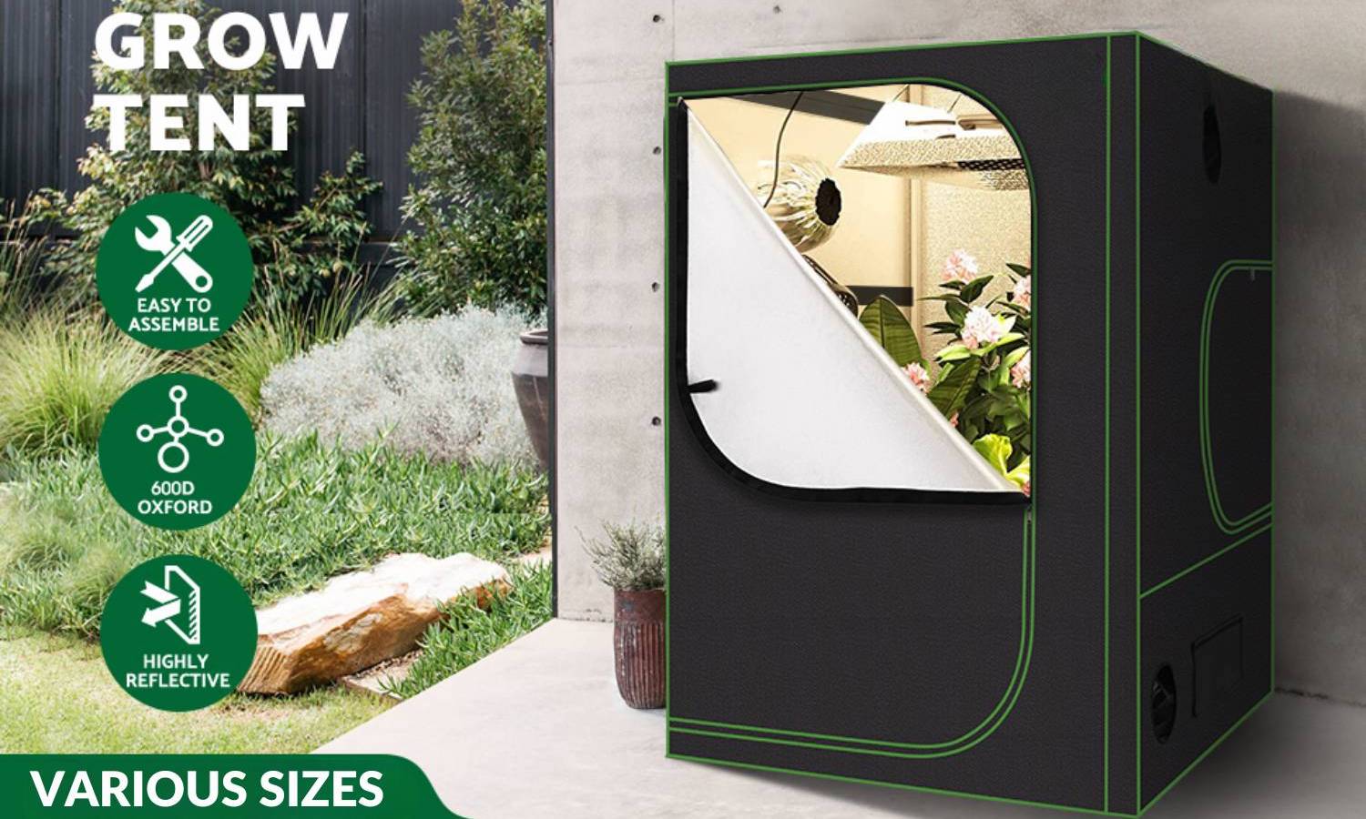Indoor Grow Tent, 59in: image 3
